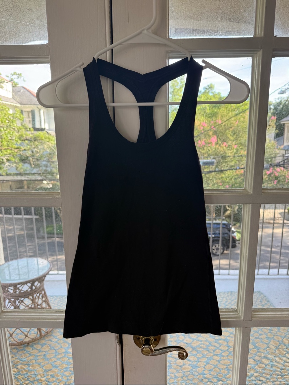 lululemon athletica Black Racerback Women's Tank Top